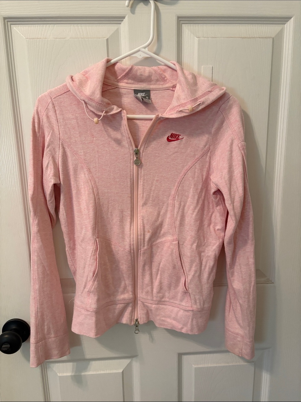 Nike pink hoodie